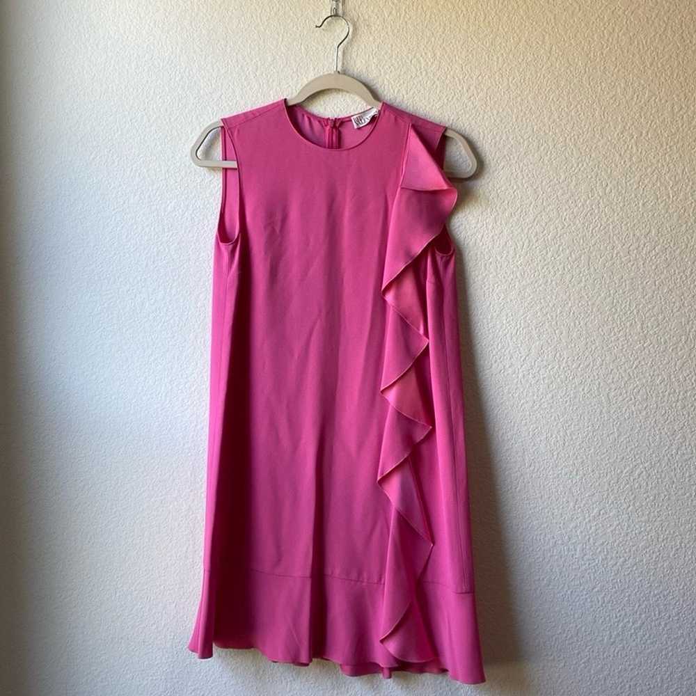 RED Valentino | Sleeveless mini crepe dress with … - image 2