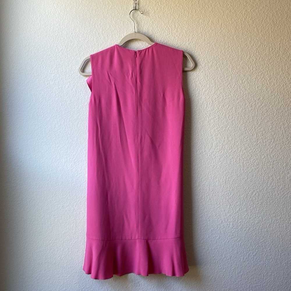 RED Valentino | Sleeveless mini crepe dress with … - image 3