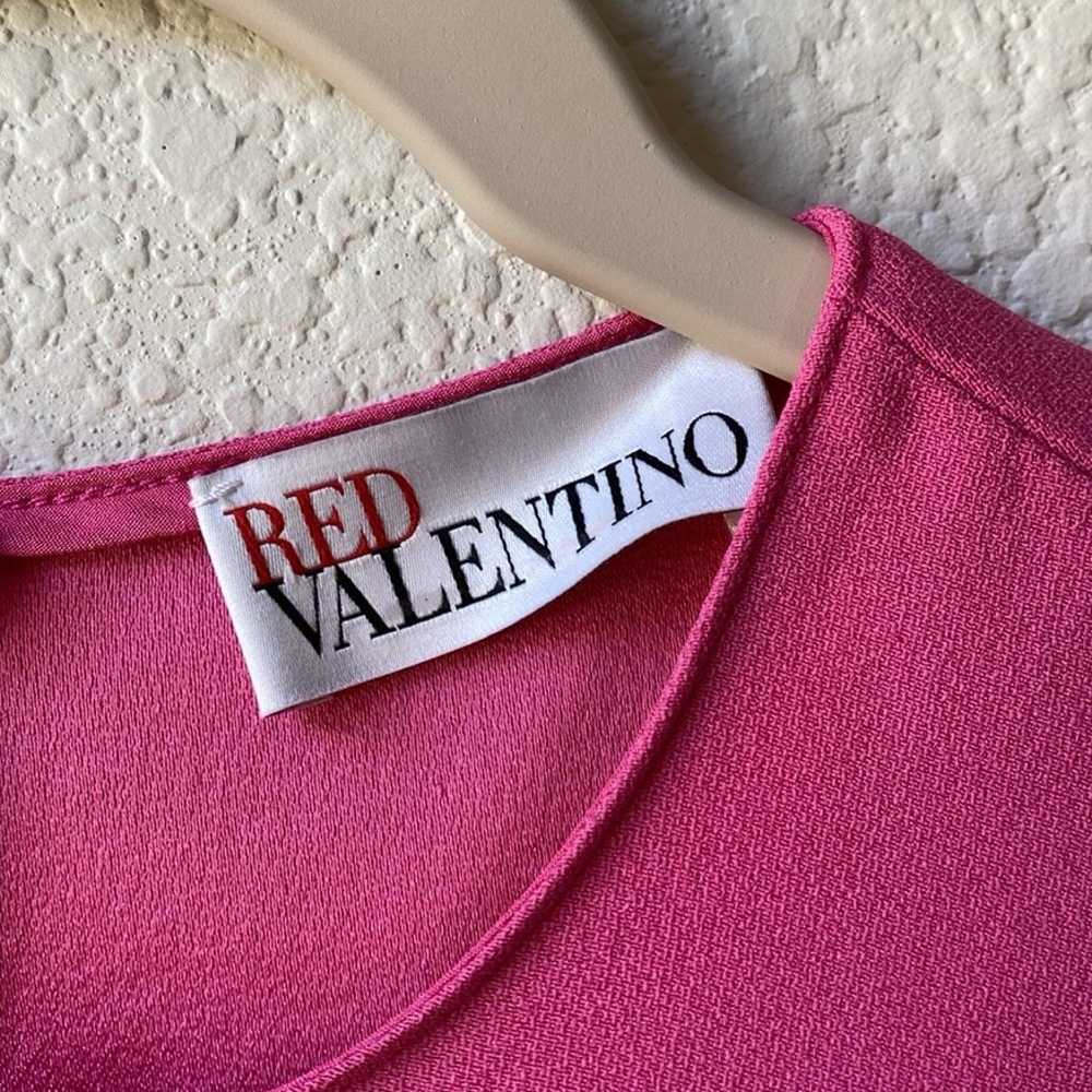 RED Valentino | Sleeveless mini crepe dress with … - image 4