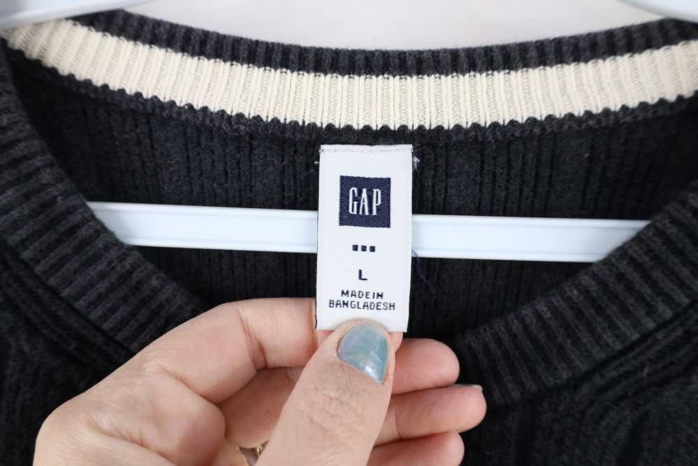 Gap × Vintage Vintage 90s Gap Heavyweight Ribbed … - image 5