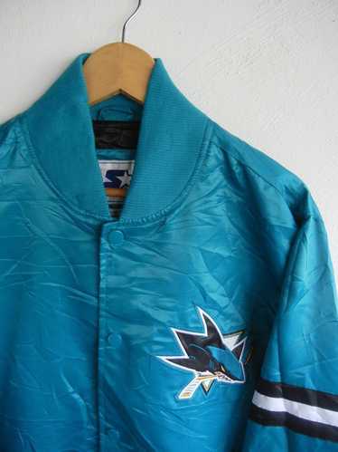 NHL × Starter San Jose Sharks Starter Satin Jacket