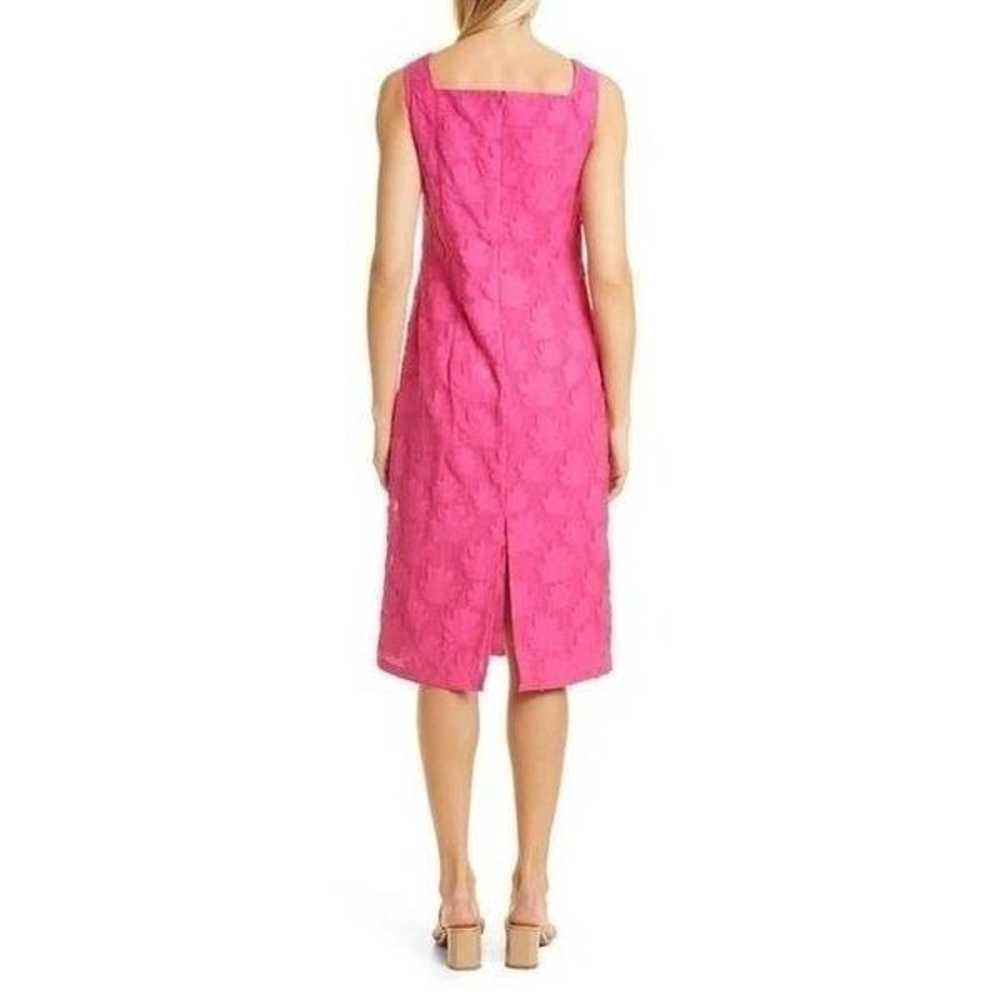 BOSS dress hot pink Diteva sleeveless sheath cott… - image 3