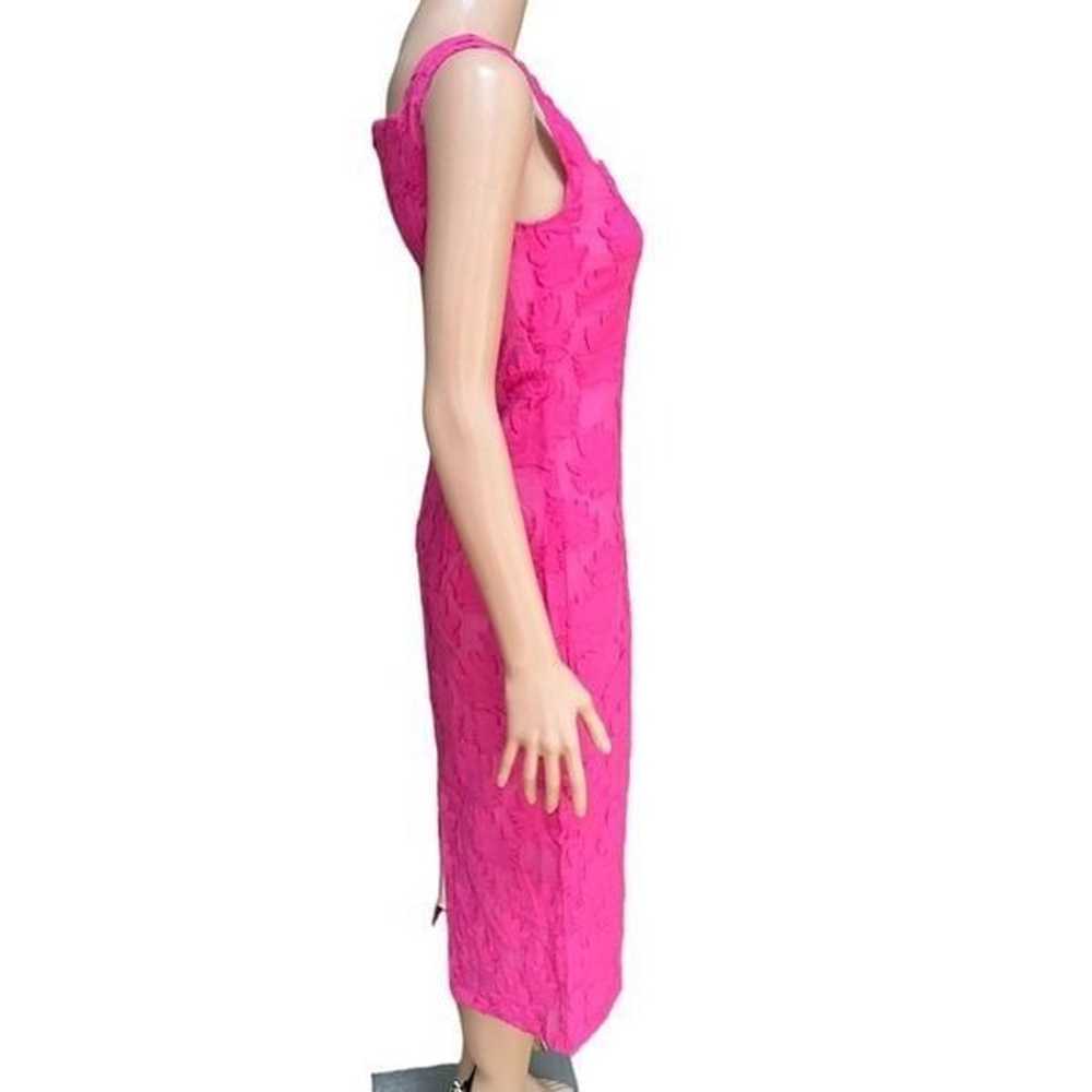 BOSS dress hot pink Diteva sleeveless sheath cott… - image 5