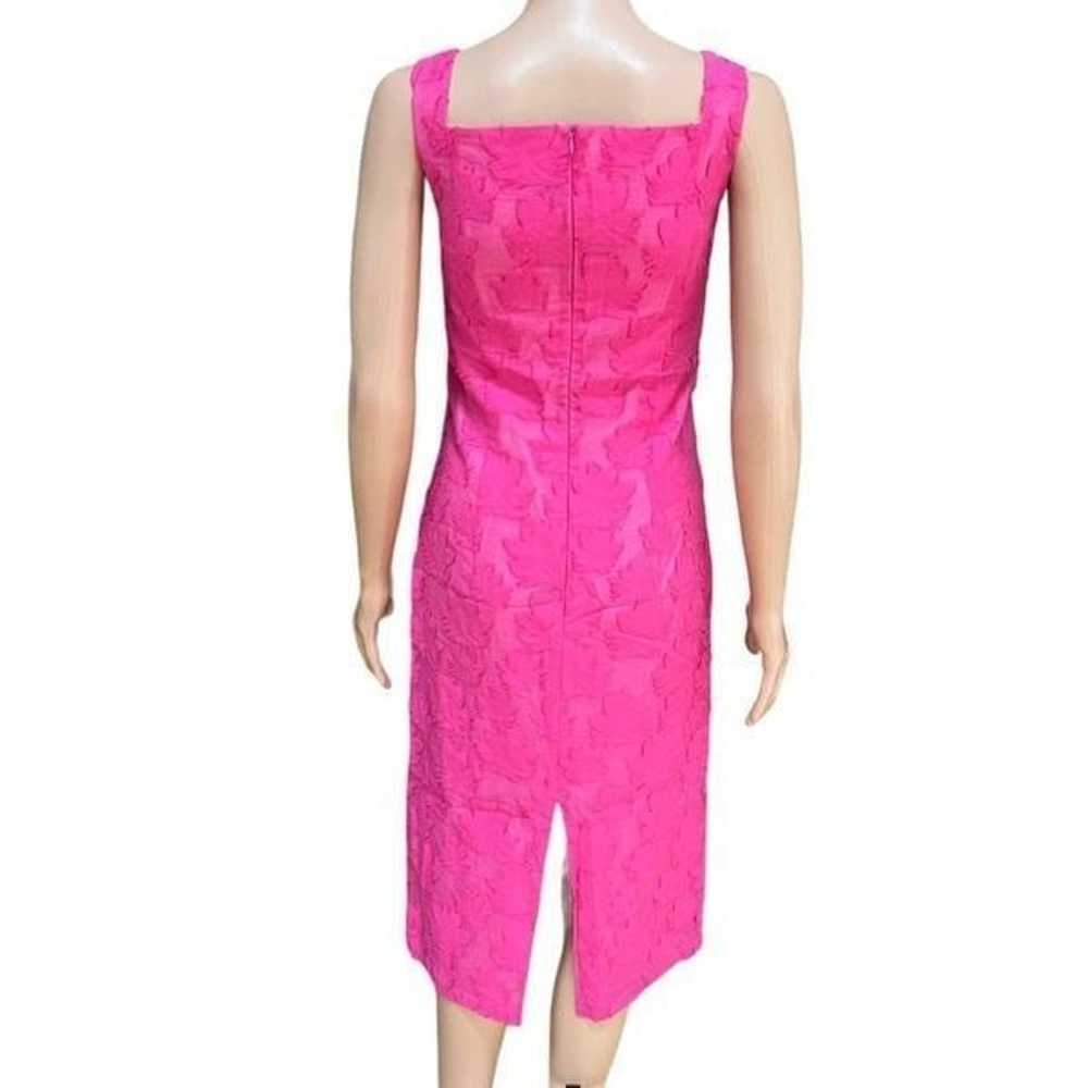 BOSS dress hot pink Diteva sleeveless sheath cott… - image 6