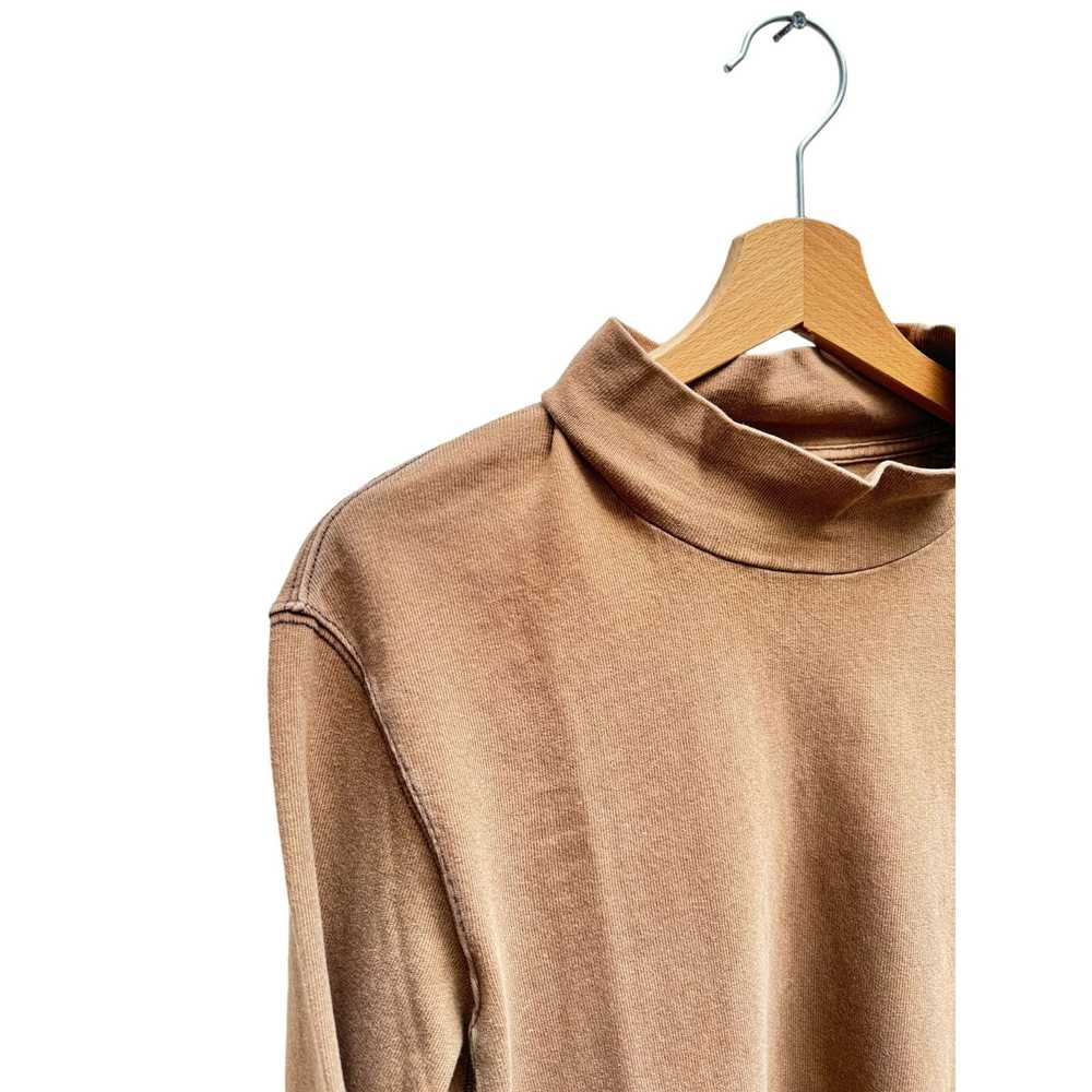 Maison Margiela FW 2004 Beige Cotton Mockneck - image 3