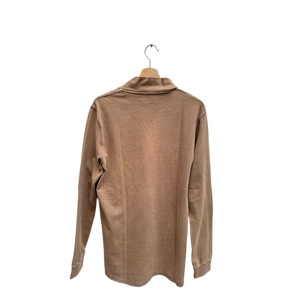 Maison Margiela FW 2004 Beige Cotton Mockneck - image 5