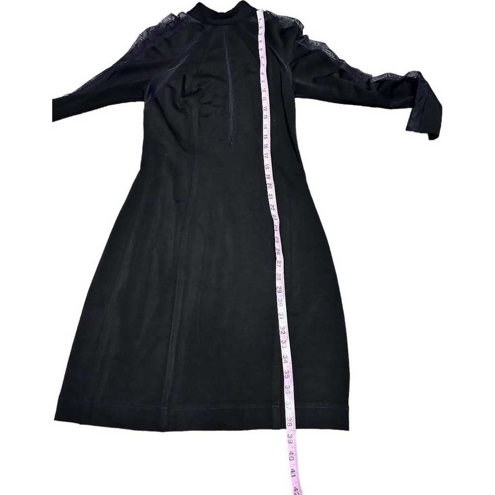 EUC VTG Tadashi Not Boring LBD Special Black Dres… - image 11