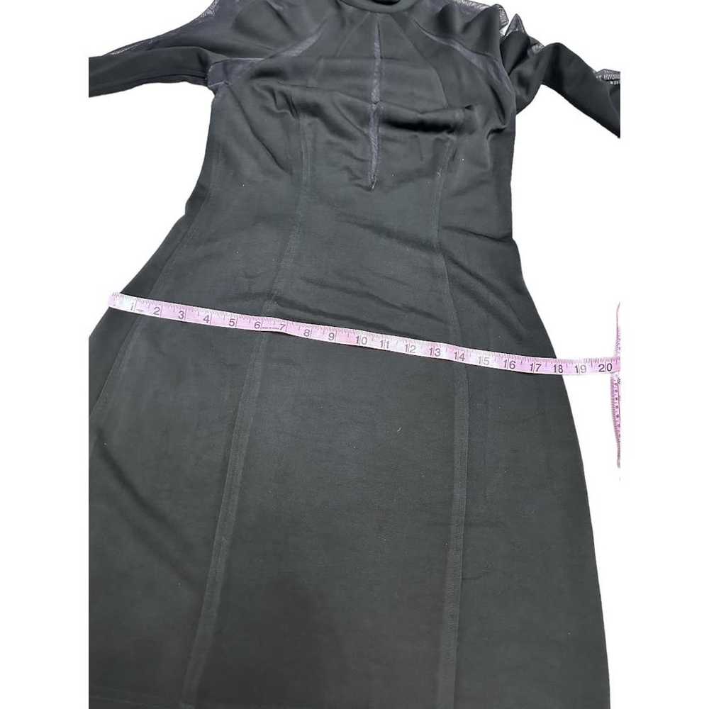 EUC VTG Tadashi Not Boring LBD Special Black Dres… - image 8