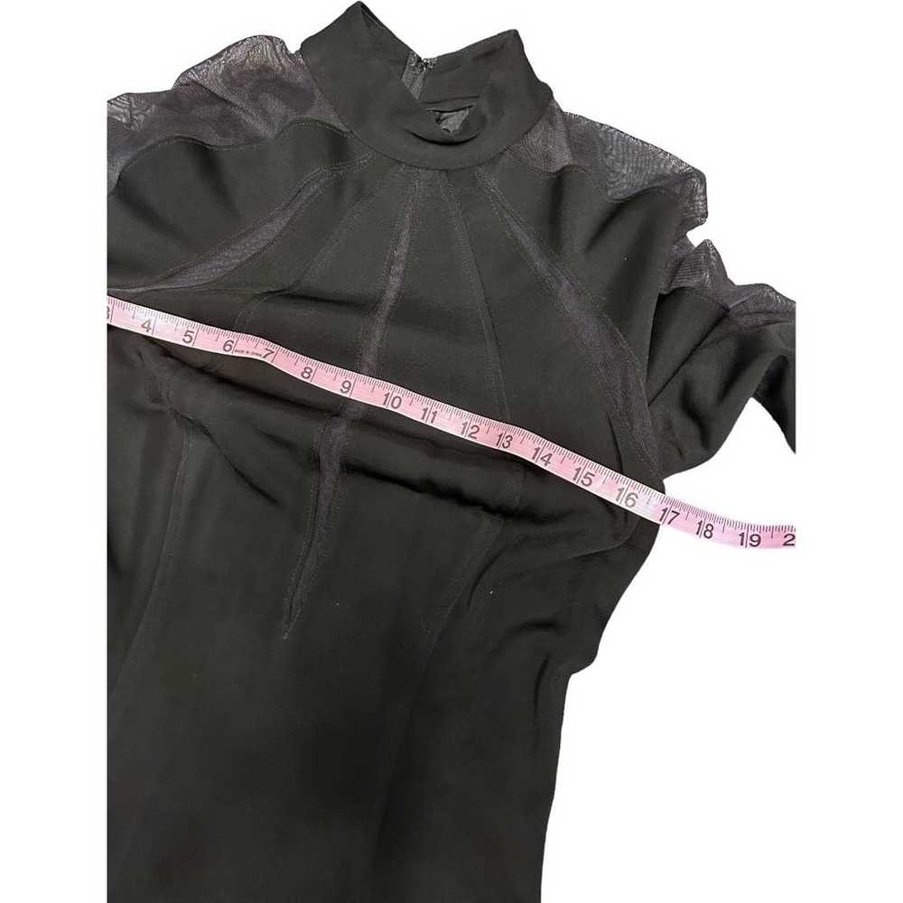 EUC VTG Tadashi Not Boring LBD Special Black Dres… - image 9