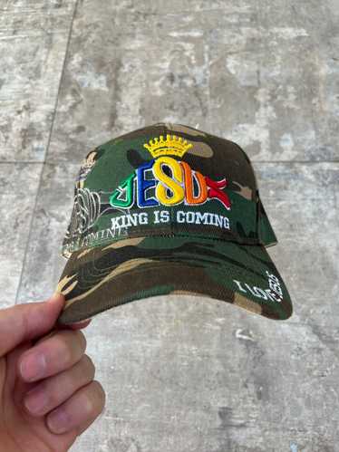 Vintage Vintage Y2K Jesus Hat “King Is Coming”