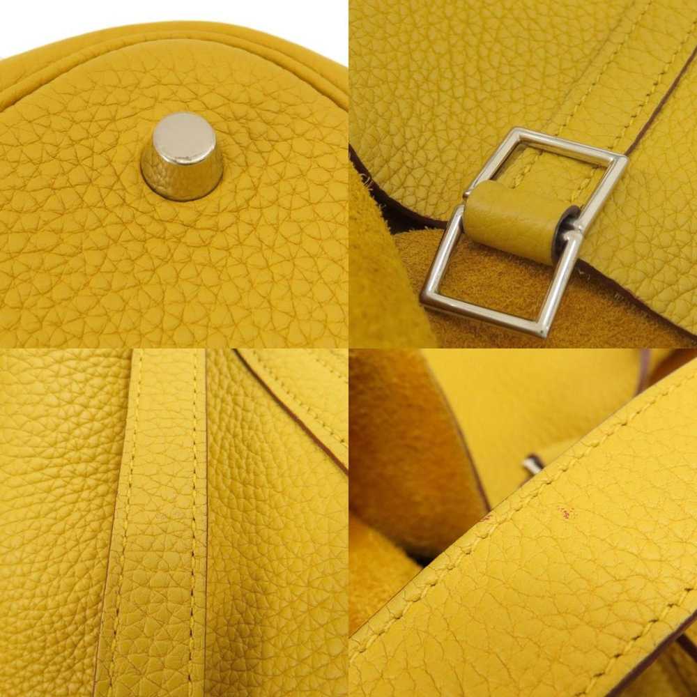 Hermes HERMES Picotin Lock Eclat MM Jaune Ambre C… - image 8