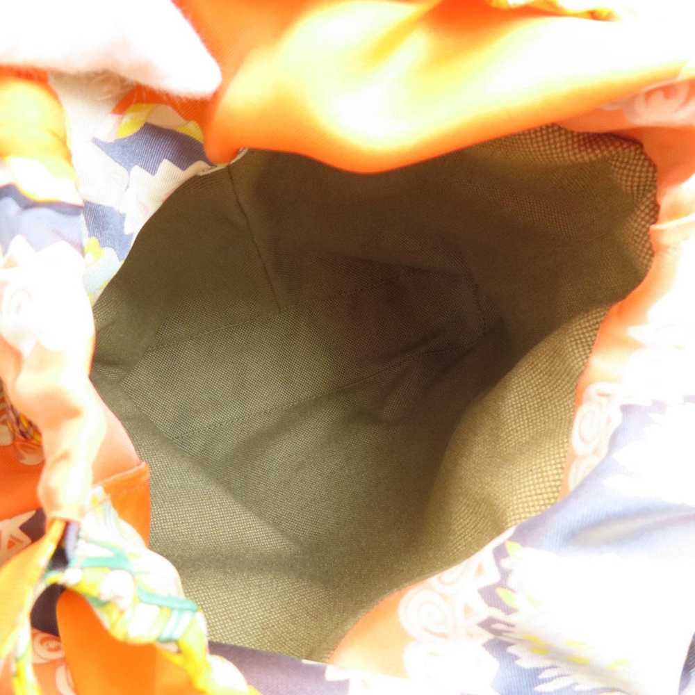 Hermes HERMES Petite Ash Tote Handbag Cotton/Silk… - image 5