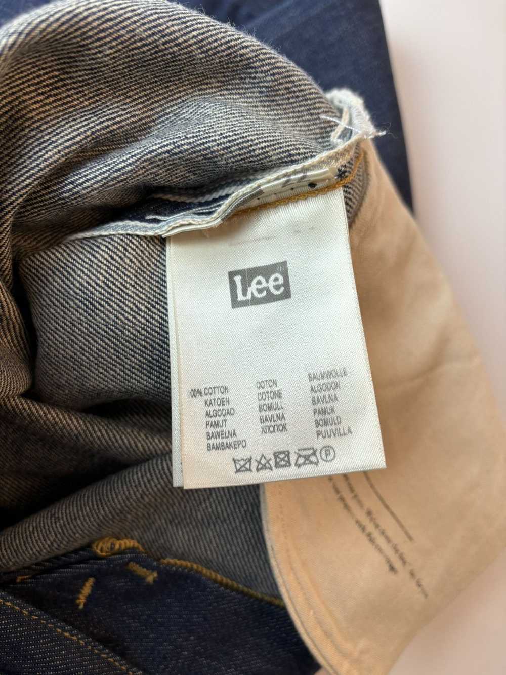 Lee × Streetwear × Vintage Lee 101 Rider selvedge… - image 9