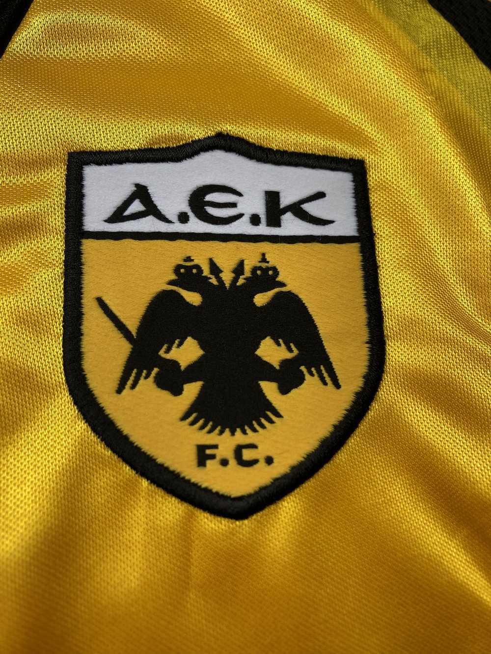 Puma × Soccer Jersey × Vintage AEK Athens footbal… - image 5