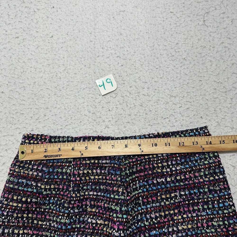 Loft LOFT 2 Shimmer Textured Shift Skirt Colorful… - image 10