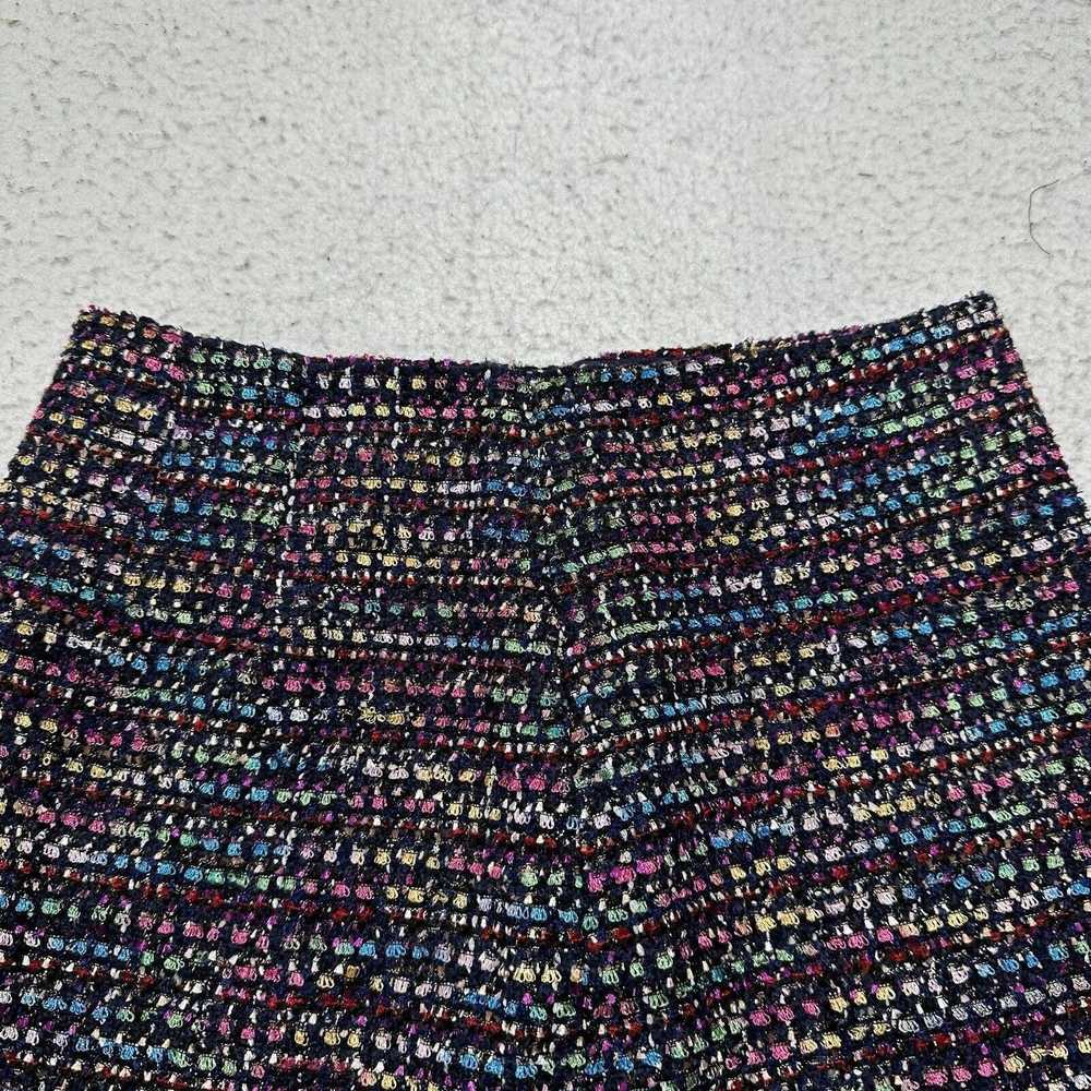Loft LOFT 2 Shimmer Textured Shift Skirt Colorful… - image 3