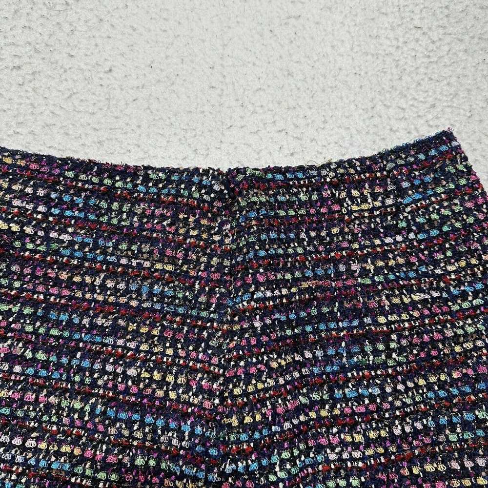 Loft LOFT 2 Shimmer Textured Shift Skirt Colorful… - image 6