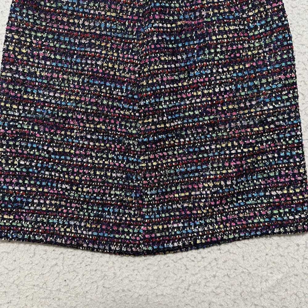 Loft LOFT 2 Shimmer Textured Shift Skirt Colorful… - image 7