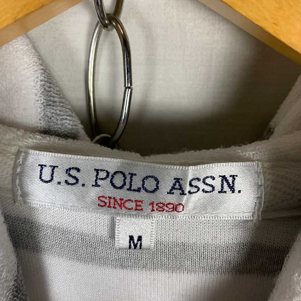 U.S. Polo Assn. US Polo Assn Stripped Hoodie Zip … - image 4