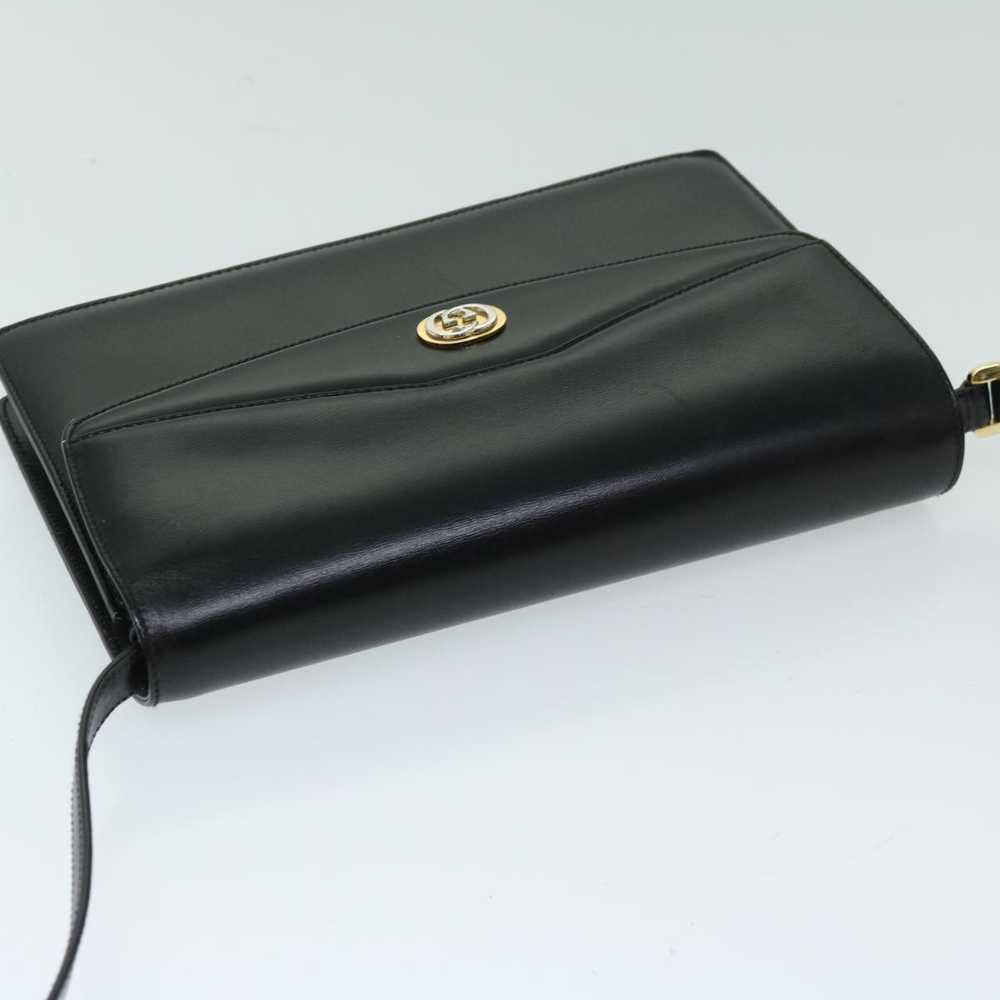 Gucci GUCCI Shoulder Bag Leather Black 004 406 01… - image 6