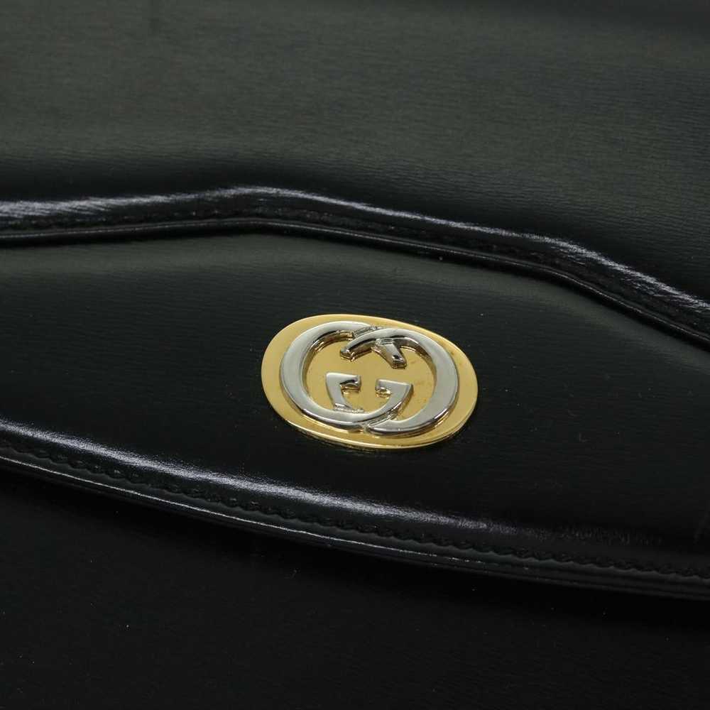 Gucci GUCCI Shoulder Bag Leather Black 004 406 01… - image 9