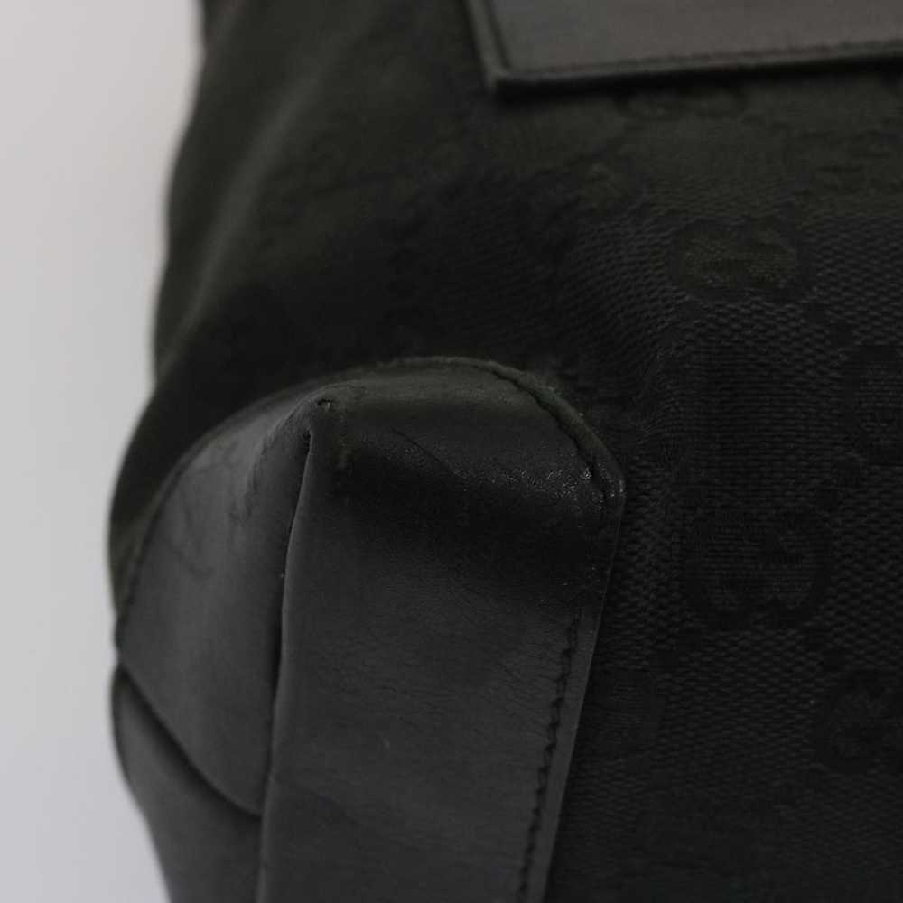 Gucci GUCCI Sherry Line GG Canvas Hand Bag Black … - image 9