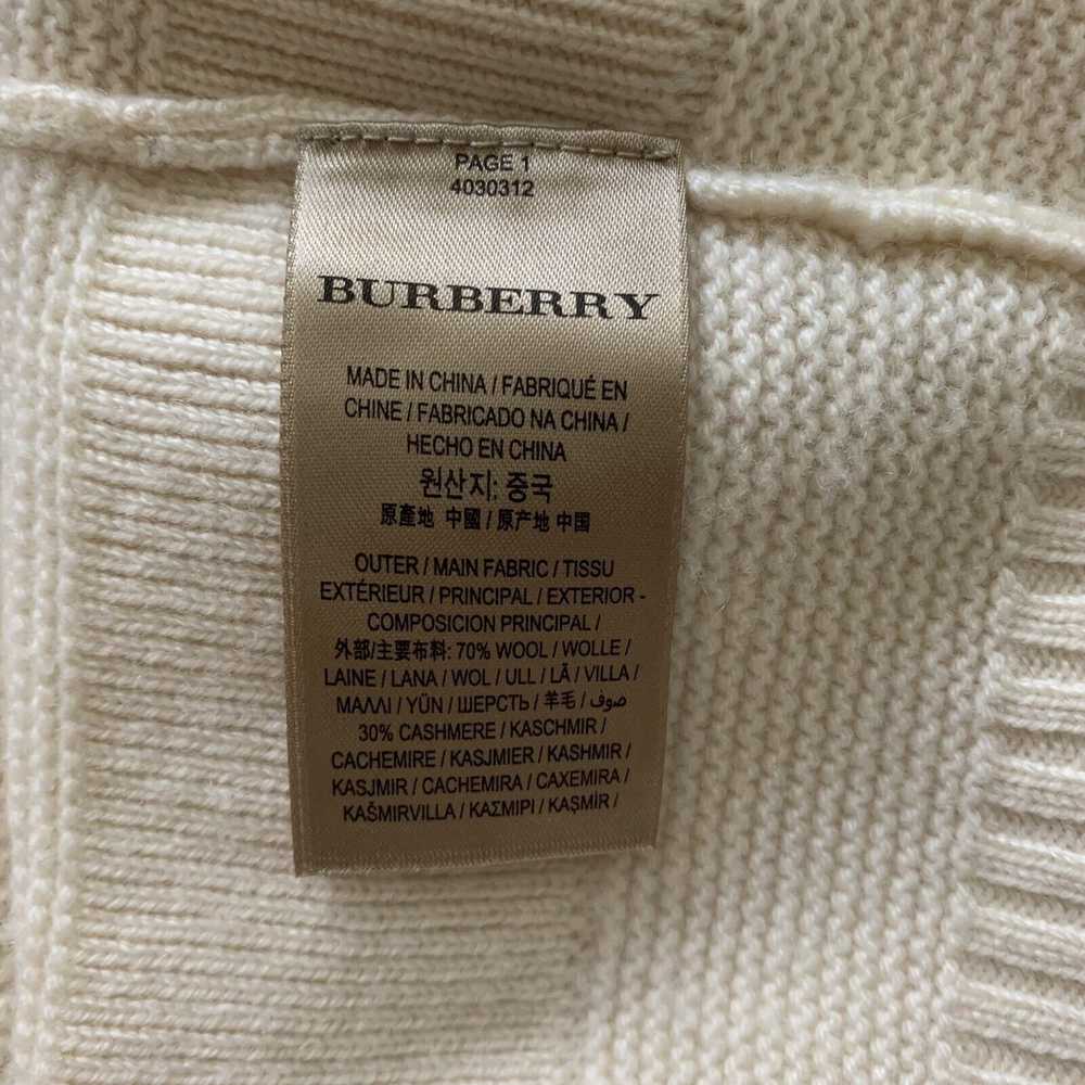 Burberry × Designer × Luxury $550 BURBERRY Cashme… - image 9
