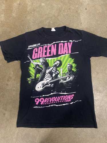 Band Tees × Rock Band × Rock T Shirt Green Day 99 