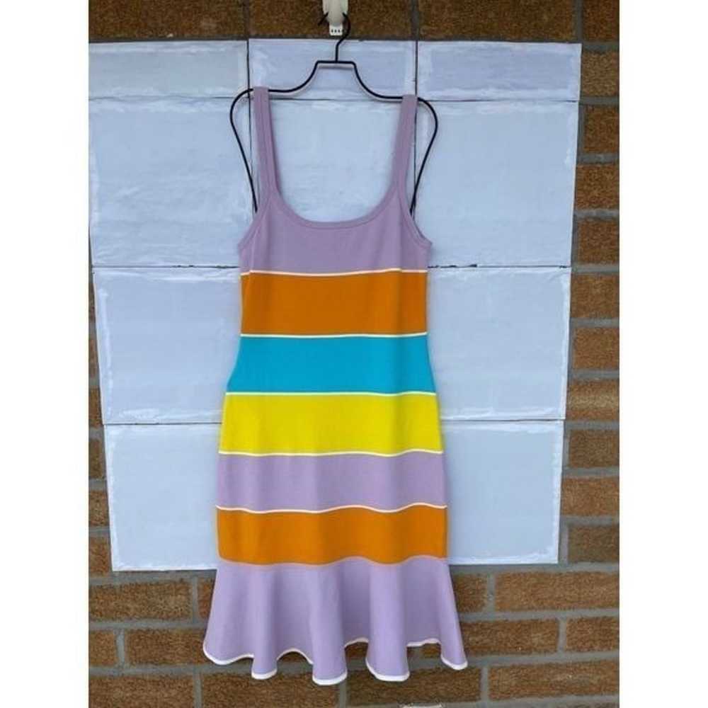 Tanya Taylor Noreen Colorblock Dress large - image 4