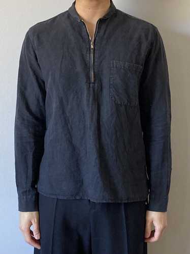 Our Legacy Our Legacy Zip Shawl Shirt - Black Line
