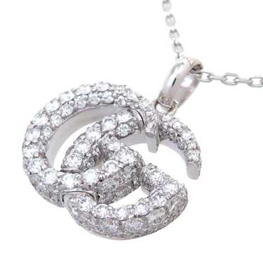 Gucci GUCCI GG Running Diamond Women's Necklace 7… - image 1