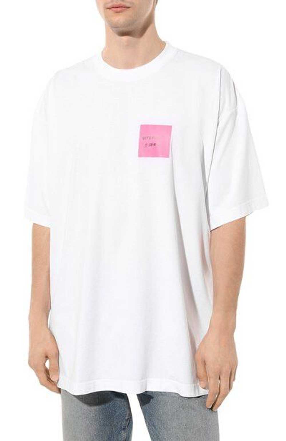 Vetements sticker tee limited edition - image 1