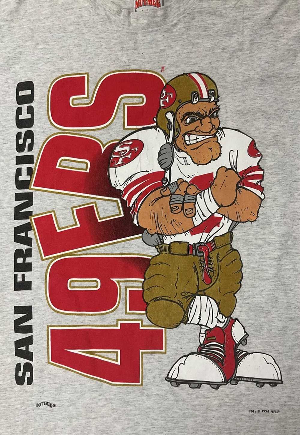 Vintage 90s 1994 NFL San Francisco 49ers T-Shirt … - image 3