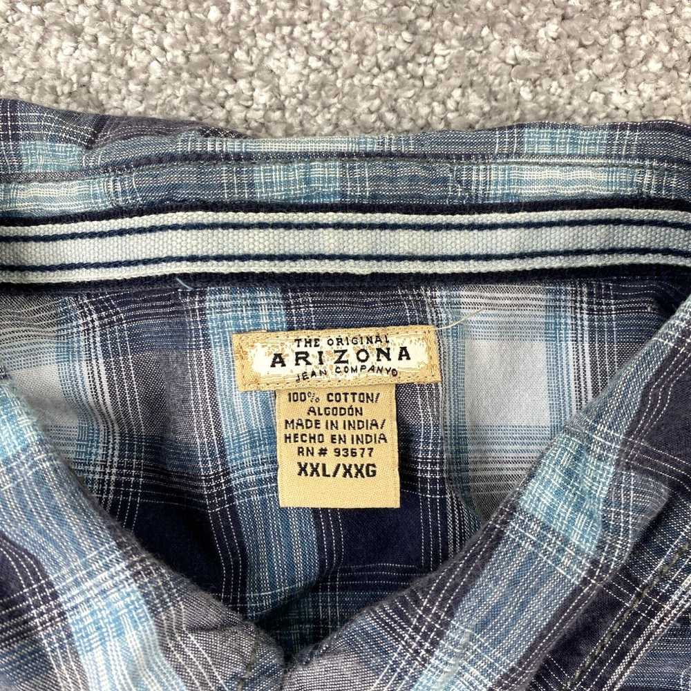 AriZona Arizona Pearl Snap Shirt Men's 2XL XXL Lo… - image 3