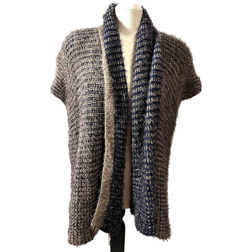 Other Womens Woven Wide Knit Fuzzy Reversible Car… - image 10