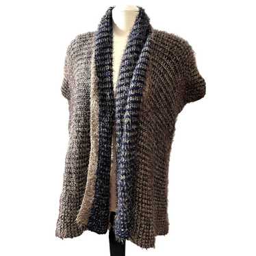 Other Womens Woven Wide Knit Fuzzy Reversible Car… - image 1