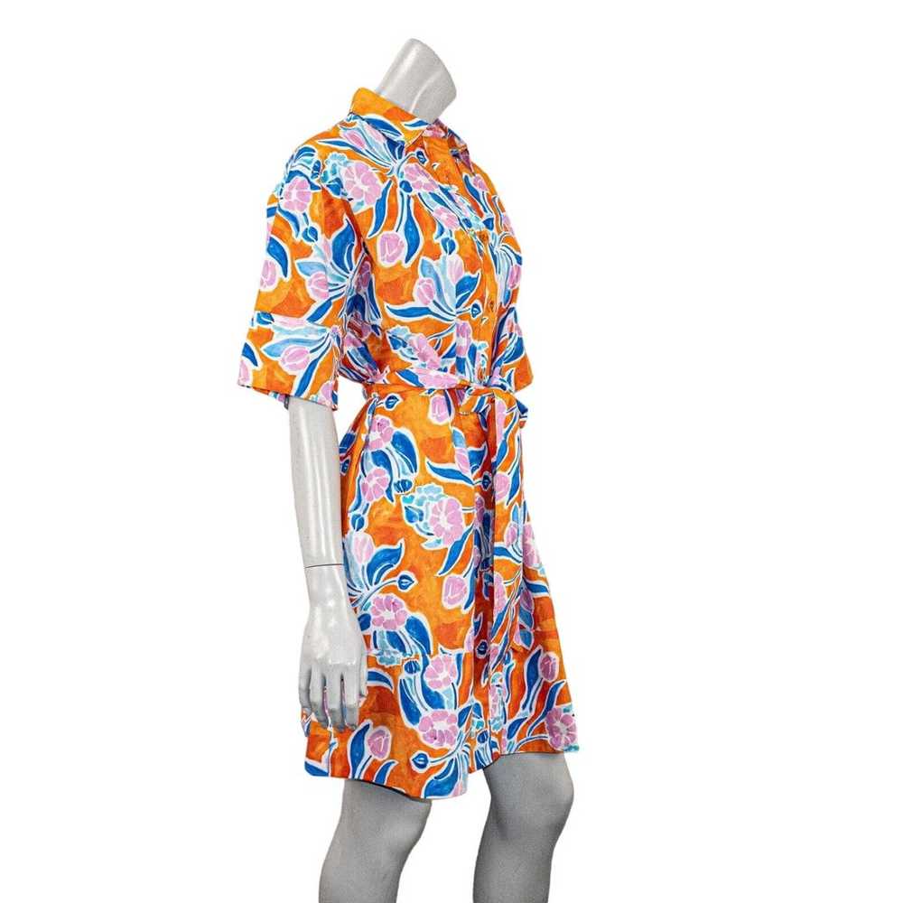 Rachel Antonoff Women's Miriam Shirt Dress tie wa… - image 3