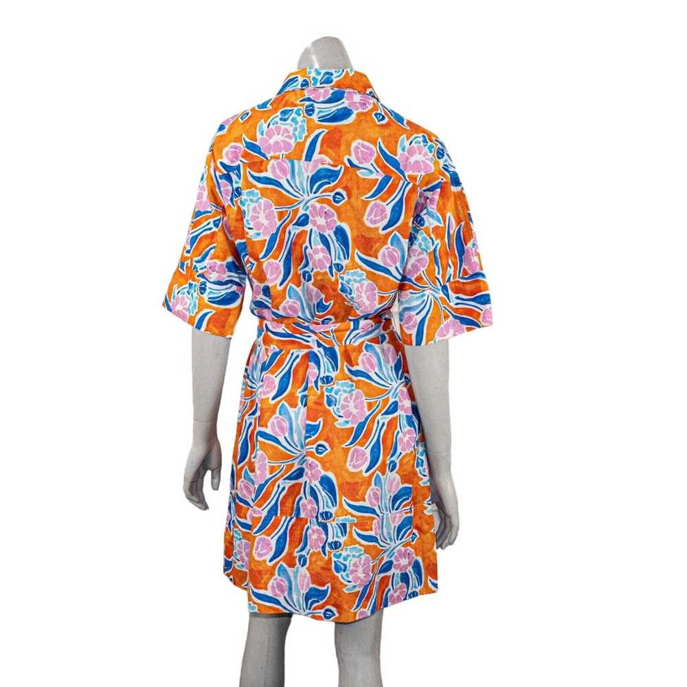 Rachel Antonoff Women's Miriam Shirt Dress tie wa… - image 4