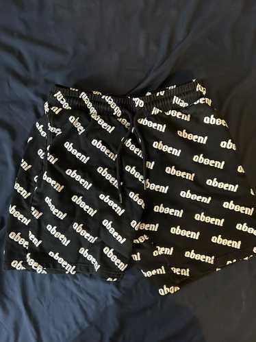 Absent Absent All Over Logo Shorts