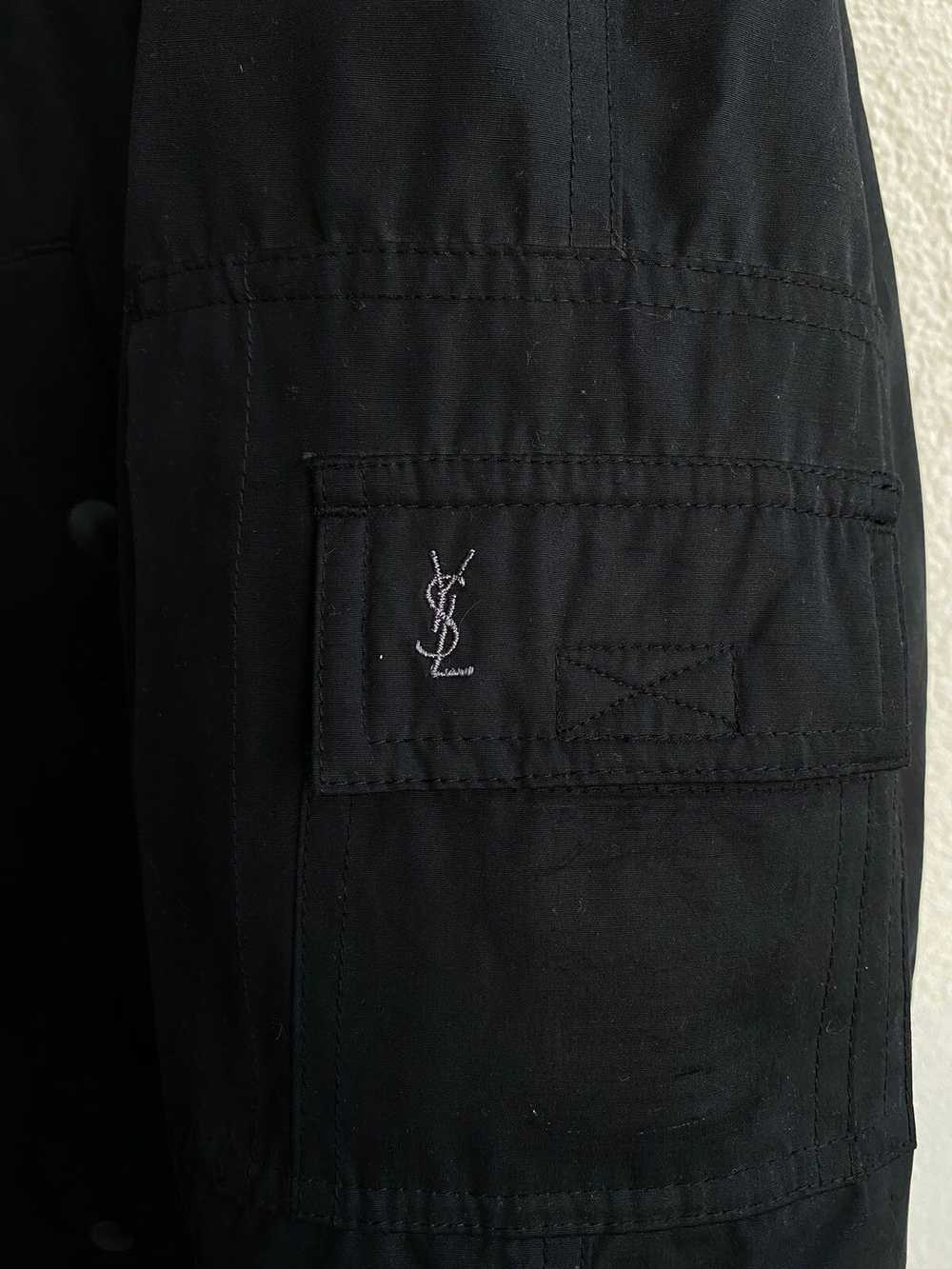 Saint Laurent Paris × Yves Saint Laurent Black Wi… - image 2