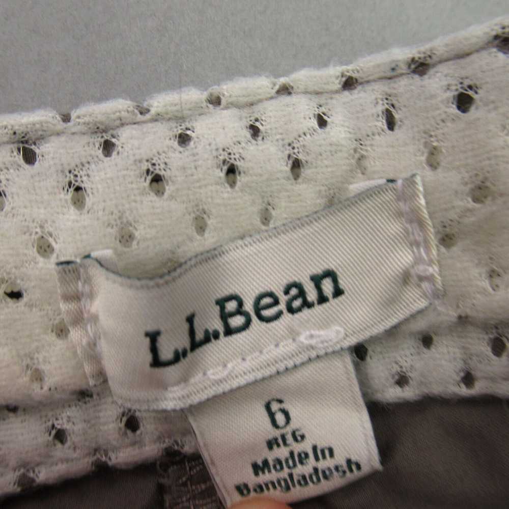 Vintage LL Bean Shorts Womens 6 Lightweight Outdo… - image 3