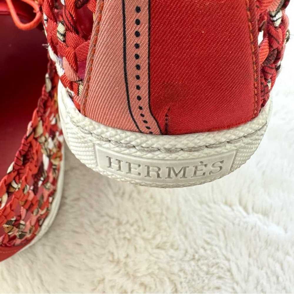 Hermès Leather trainers - image 3