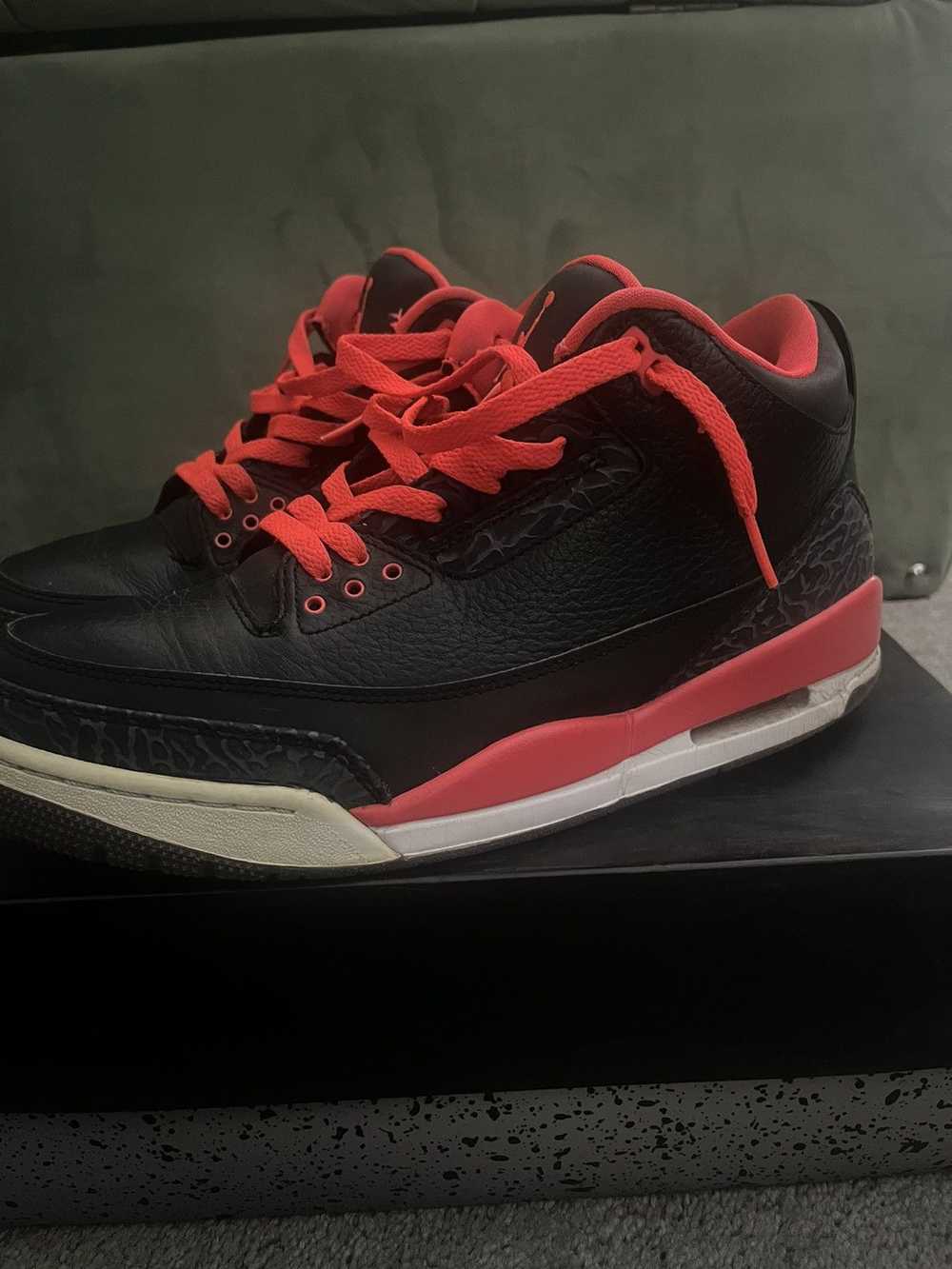 Jordan Brand 2012 Crimson 3’s 9.5 - image 4