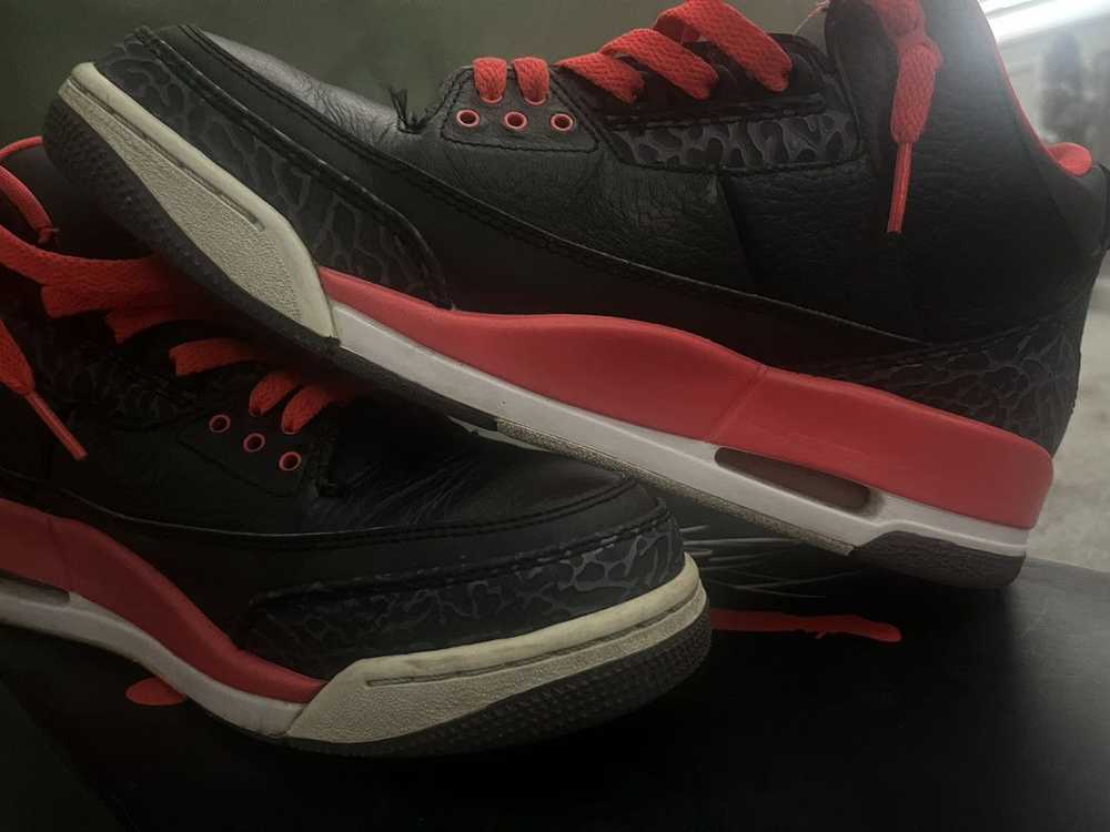 Jordan Brand 2012 Crimson 3’s 9.5 - image 7