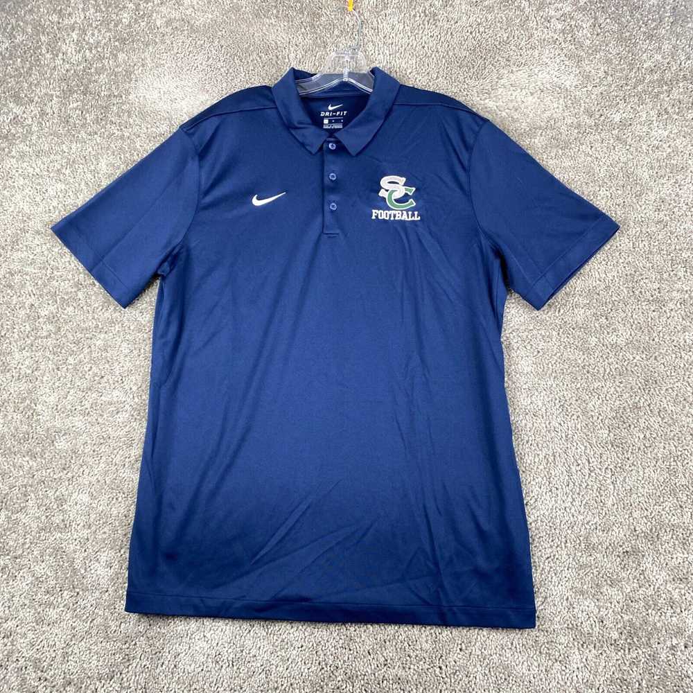 Nike Nike Dri-Fit Athletic Football Polo Shirt Me… - image 1