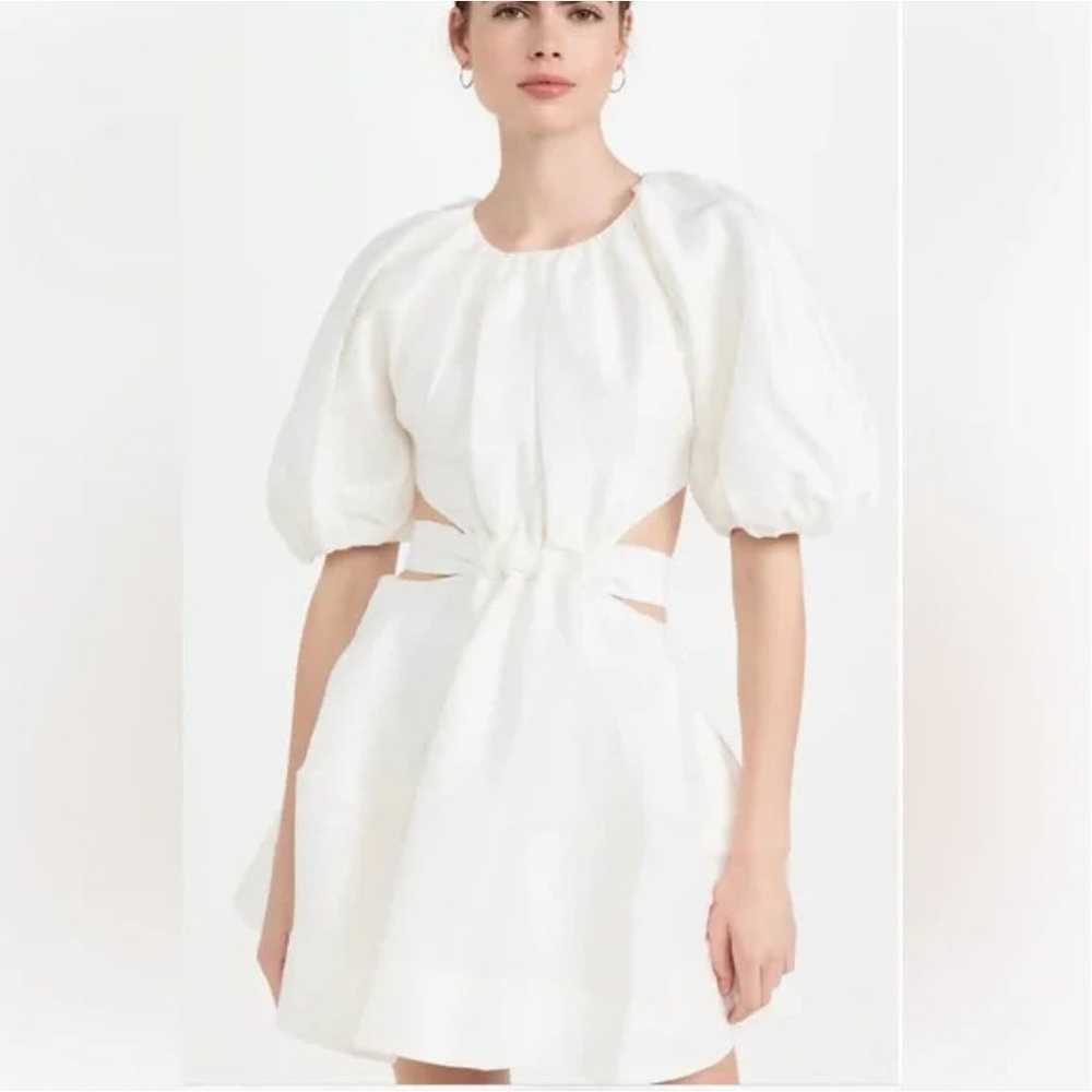 Aje Psychedelia Cut-Out Mini Dress Size AUS 6 Siz… - image 2