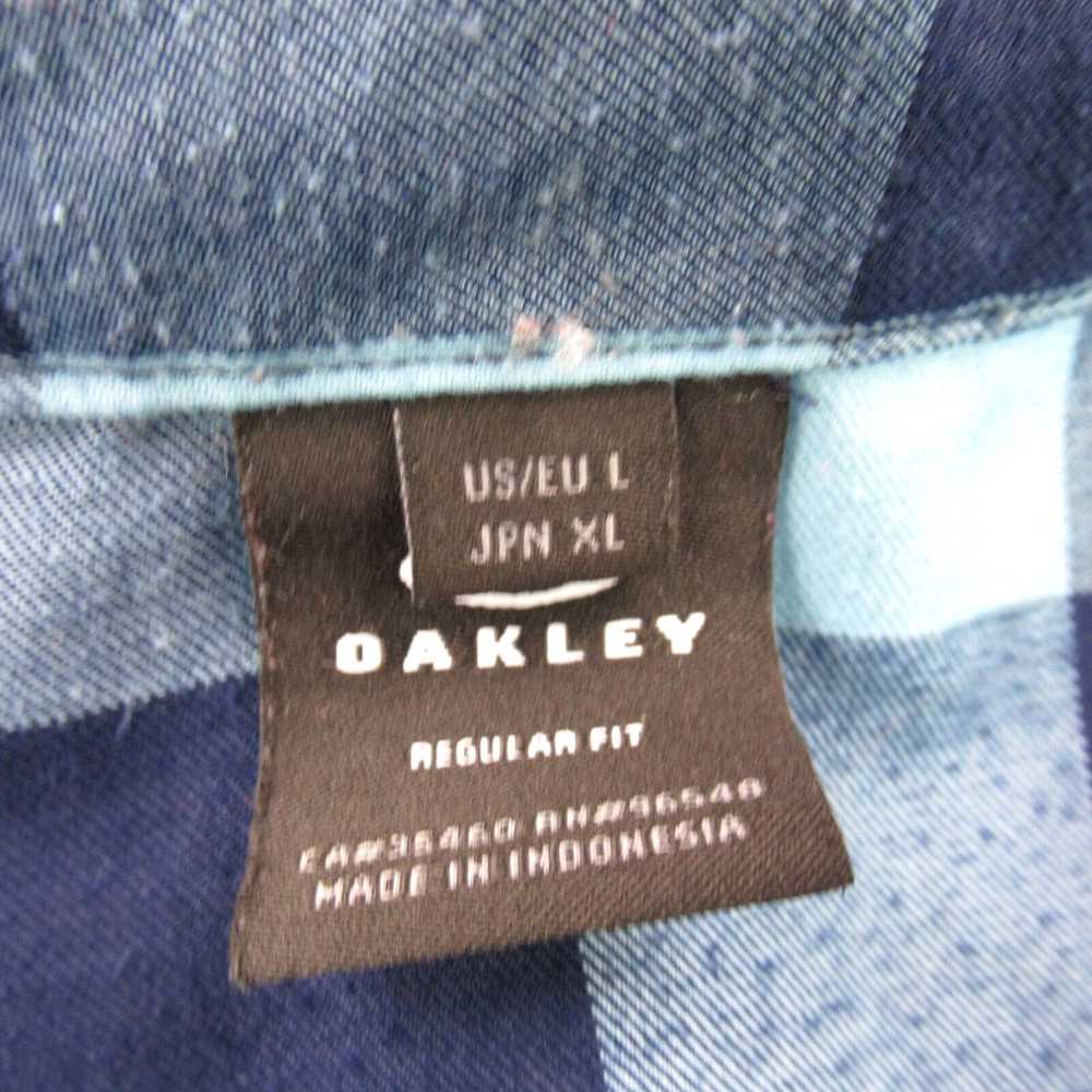 Oakley Oakley Shirt Mens Large Long Sleeve Blue B… - image 3