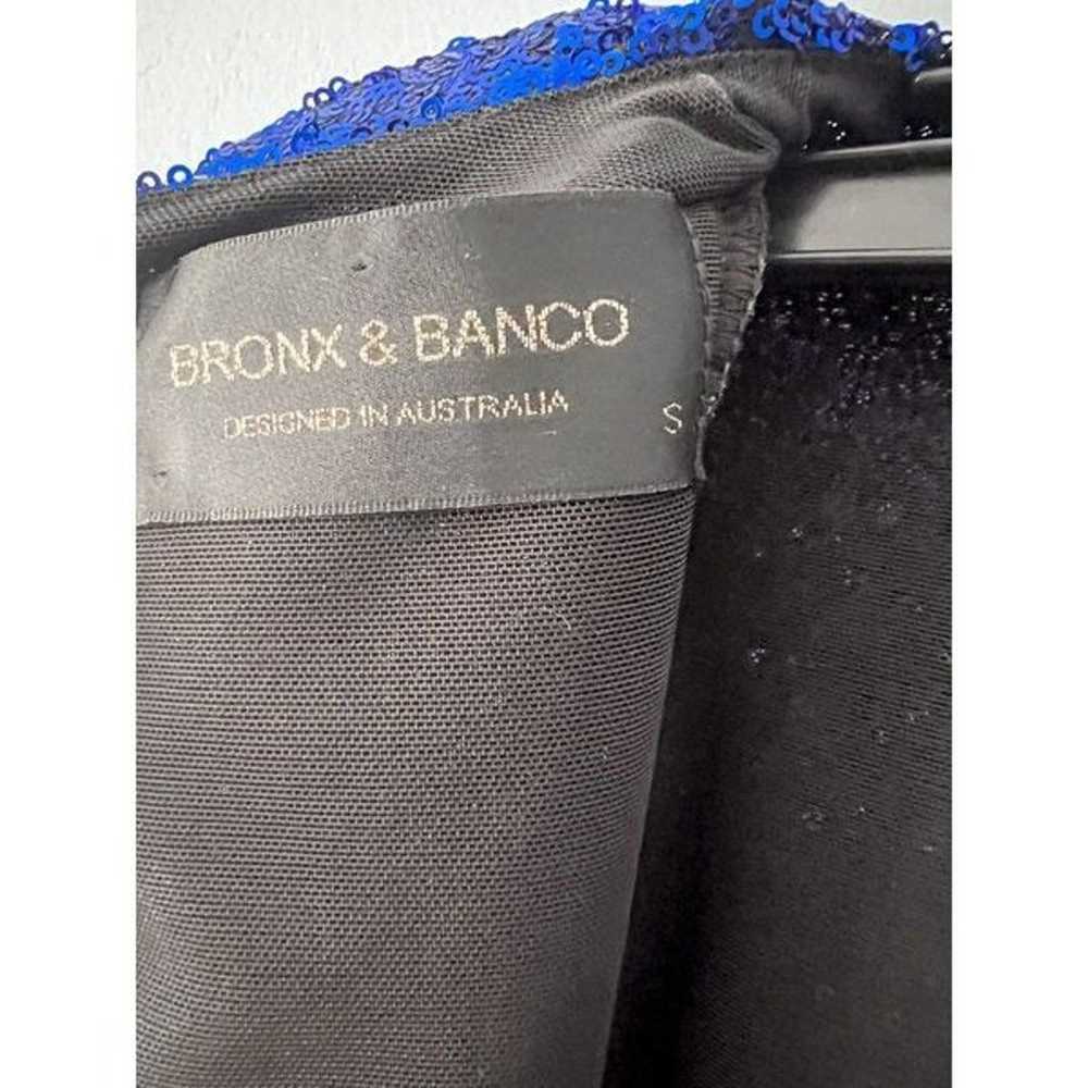 Bronx and Banco Amara Indigo Gown, Long Sleeve Se… - image 11