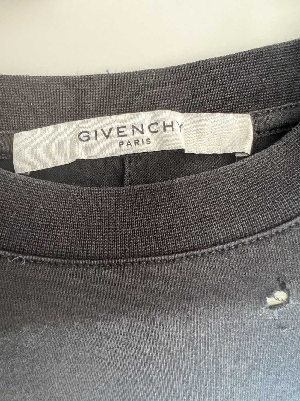 Givenchy Givenchy Distressed T Shirt - image 4