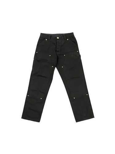 Chrome Hearts Double Knee Silver Detailed Black Ca